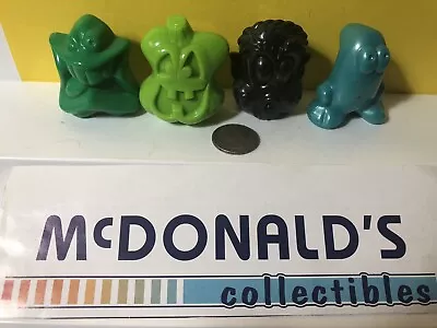 McDonald’s Crazy Bones Figures - Lot Of 4 - Halloween Monsters & More B32 • $7.75