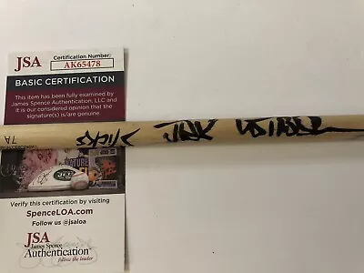 $144.44 • Buy Jay Weinberg SLIPKNOT Signed Drum Stick JSA COA