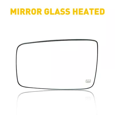 New Mirror Glass For 2011-2022 Ram 1500 2011-2018 Ram 2500 Driver Side Heated • $19.99