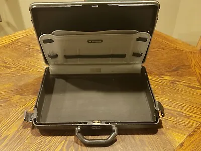 Samsonite Black Hardshell Attache Briefcase With Combination Lock • $44.99