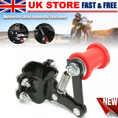 Adjuster Roller Bike Chain Regulator Slider Motorcycle Guide Chain Tensioner NEW • £13.34
