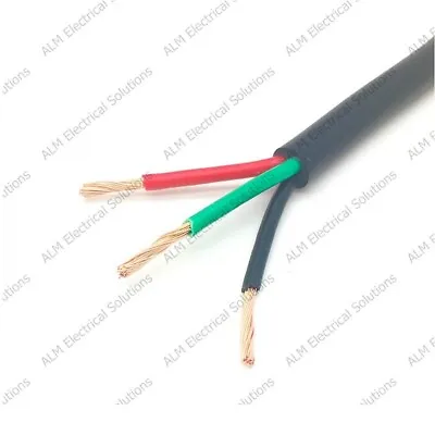 £9.49 • Buy 3 Core Cable - 3 X 1mm² Round - All Lengths - Automotive & Marine 12V / 24V