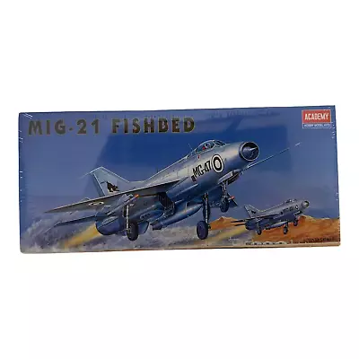 Academy Mig-21 Fishbed Model Plane Kit Model #1618 Complete 1/72  New & Sealed • $24.97