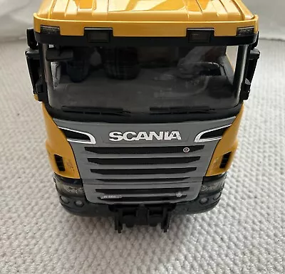 Bruder Toys Scania Super 560 R Liebherr Crane Truck 1:16 Large Construction Toy • £25