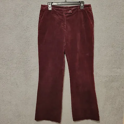 £14.89 • Buy H&M Corduroy Velvet Red Size 10 Women Bootcut Jeans