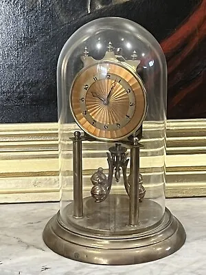 Antique Brass Year Going Anniversary Clock. Ship Worldwide • $406.63