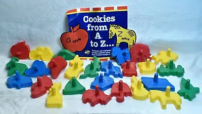 £19.37 • Buy Wilton Plastic Cookie Cutters - Cute Alphabet Letter Shapes Complete Animals Etc