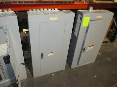 GE Main Lug Breaker Panel AEF3301MTX 125A Max 480/277V 3Ph 4W 30-Slot Used • $500