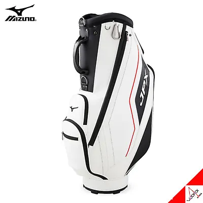 Mizuno 2022 JPX 007 Men's Golf Caddie Bag 8.5inch 3.9kg PU PE- White /Express • $428.98