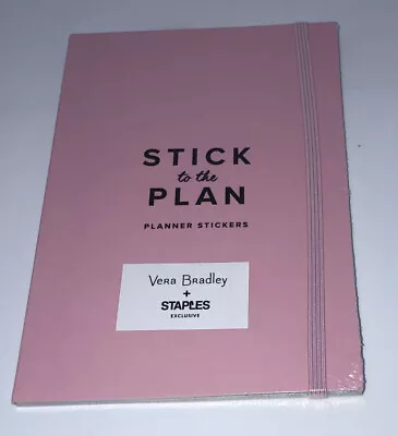 Vera Bradley Planner Stickers - Stick To The Plan - New Sealed • $9.99