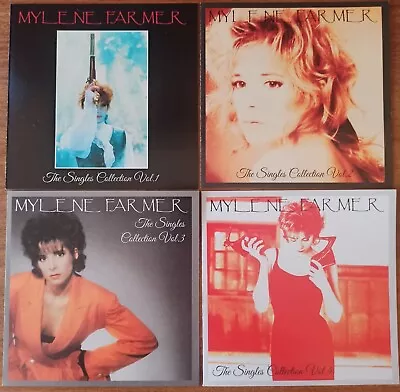 Mylène Farmer – The Singles Collection Vol. 1-4 ( 4CD Compilation Polydor) • $35