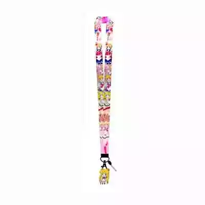 SAILOR MOON LANYARD Long Neck Strap Clasp ID Holder Gift Convention Anime • $4.95