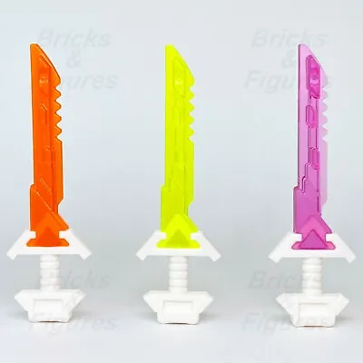 LEGO® Ninjago Ninja Key-Tana Swords Yellow Purple Orange Prime Empire Blades X 3 • $16.99