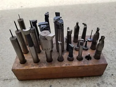 Moore Tools Lot Of 24 Jig Bore Grinder Drills Mills Bores In Block • $299.99
