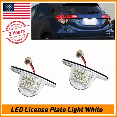 For 2007-2016 Honda CR-V Full LED License Plate Light Lamp White Car Accessories • $11.39