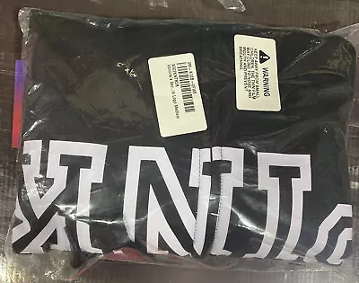 $22.95 • Buy Victoria's Secret Black Pink Logo Full Zip Medium M Hoodie Sweatshirt Brand NEW