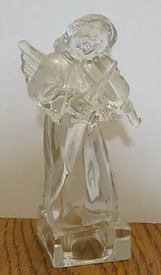 Vintage MIKASA Lead Crystal Angel Violin Figurine- Herald Collection - Germany • $14.99