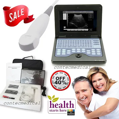 £1201 • Buy CE Diagnostic Heart/Cardiac Ultrasound Scanner Portable Laptop Machine CMS600P2