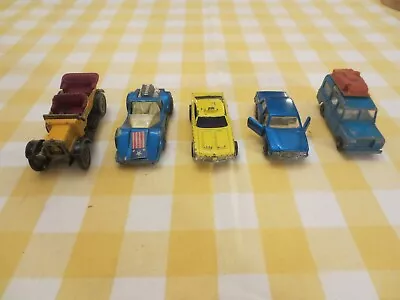 Matchbox: Land Rover Safari Maxi Taxi Mercedes 450 Hellraiser 1911 Daimler • $25