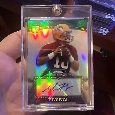 2008 Bowman Sterling - Rookie Autographs Gold Refractor /199 Matt Flynn AU RC) • $15