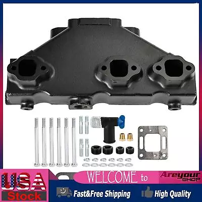 Marine Exhaust Manifold 18-1952-1 For MerCruiser 4.3L 262 V6 99746 1985-2002 #3 • $169.63