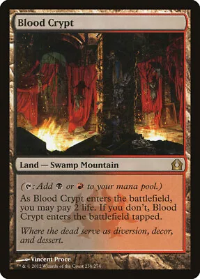 MTG Blood Crypt  - Return To Ravnica • $15.99