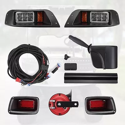 Golf Cart LED Full Light Kit With Turn Signal Switch For EZGO TXT G&E 1996-2013 • $155.98