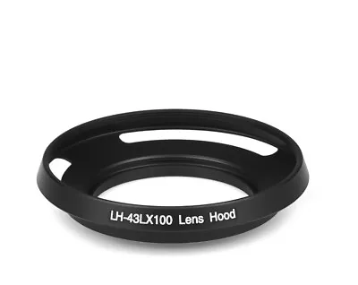 LH-43LX100 Backlight Bezel LUMIX LX100 Leica D-LUX Sun Bezel Black LH-43 • £12.92