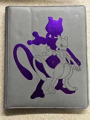 $29.99 • Buy Ultra PRO Mewtwo Premium 9-Pocket PRO-Binder Pokemon 360 Cards Side Loading Used