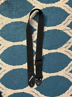 Ibanez Black Nylon Guitar Strap Acoustic Electric - Good Condition • $9.99