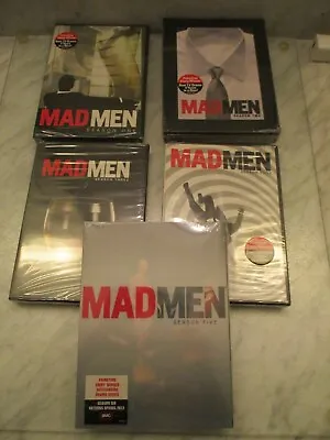 Mad Men Seasons 1-5 DVD TV Show NEW SEALED • $29.99