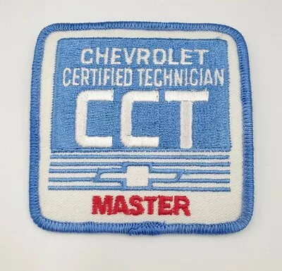 Chevrolet Certified Technician CCT Master Mechanic Embroidered Patch 3x3 • $8.96