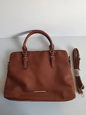 Anna Field Handbag/Laptop Smart Bag Polyurethane Brown  • £13.95