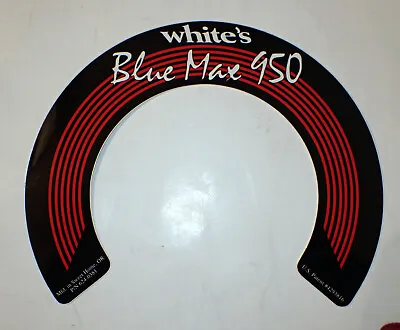 Whites Metal Detector Blue Max 950 Coil Decal • $14.95