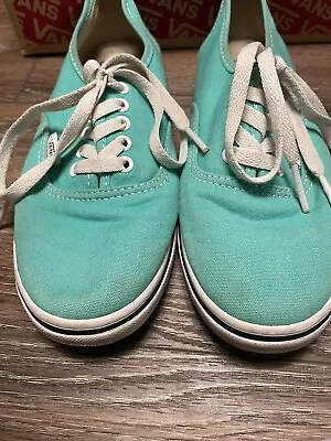 Vans Lo Pro Mint Green Womens 6.5 Men’s 5 Sneakers Shoes Trainers • $29