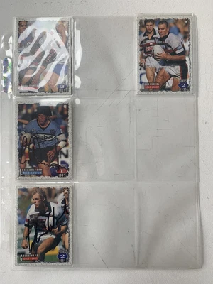 $99.99 • Buy 90x CARDS (31x SIGNED) 1995 DYNAMIC SERIES 2 RUGBY LEAGUE NRL CARD LOT