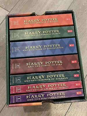 Harry Potter The Complete Series J.K. Rowling Paperback Box Set Books 1-7 Case • $55