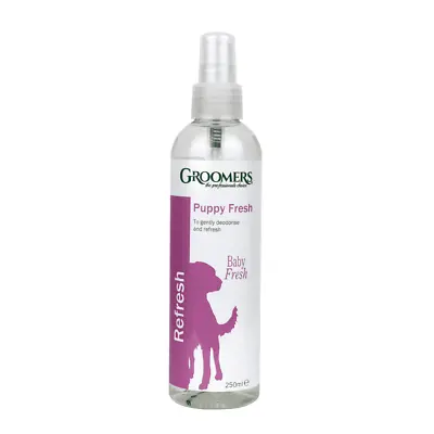 £6.95 • Buy Groomers Puppy Fresh Fragrance Spray | Baby Powder Scented Dog Grooming 250ml