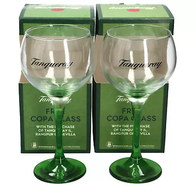 £12.99 • Buy 2 X Tanqueray Gin Large Green Steamed Balloon Glass. BOXED.COLLECTABLES New Desi