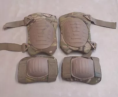 Complete Set Of USGI Multicam OCP Camouflage McGuire-Nicholas Knee & Elbow Pads • $4.99