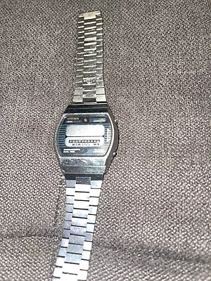 $50 • Buy Citizen Crystron Dual Time Chronograpf Ref.4-097351 TA