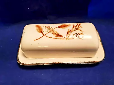 Midwinter Stonehenge Wild Oats RARE Butter Dish Excellent Condition • $39.99