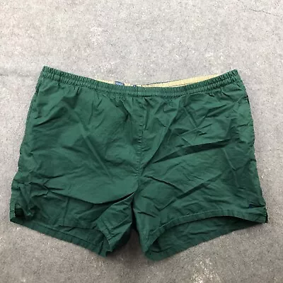 Vintage Polo Sport Ralph Lauren Swim Trunks Men Large Green Drawstring 5  Inseam • $20.97