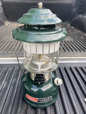 VintageColeman Model  288A700 Lantern  2 Mantle 12 Inches Tall Camping. • $29.99