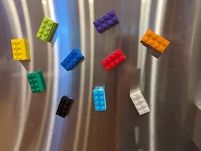 Set Of 10 Lego Magnets • $16.99