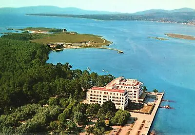 Vintage Postcard La Toja Pontevedra Seen From Above Vista Aerea Island Spain • $9.87