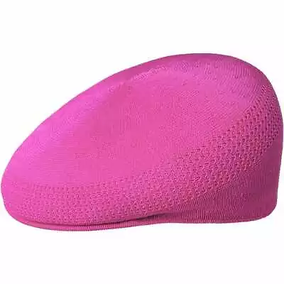 KANGOL Hat 504 Tropic Ventair Summer Flat Cap 0290BC Electric Pink Sizes: S - XL • £52.99