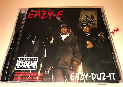 Eazy-E CD Eazy Duz It 1st Nwa Solo 2 Bonus Hits Ice Cube Dr Dre Mc Ren DOC • $27.59