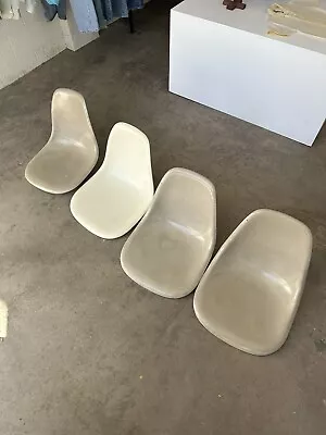 Set Of 4 VTG 50’s 60’s Eames Herman Shell Chairs As Is Zenith • $200