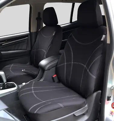 $98.99 • Buy Neoprene Seat Covers For Ssangyong Musso XLV Ultimate Black Waterproof